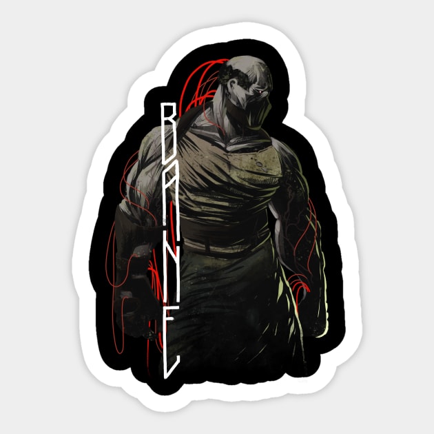 bane (comics art/my design) Sticker by Kotolevskiy